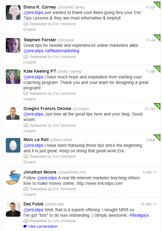 more twitter comments